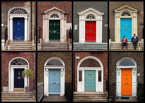 Front Door Colors for a Red Brick House