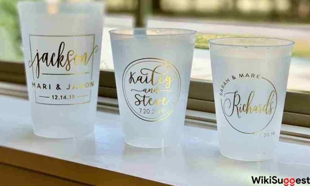 How to print on Frosted cups?