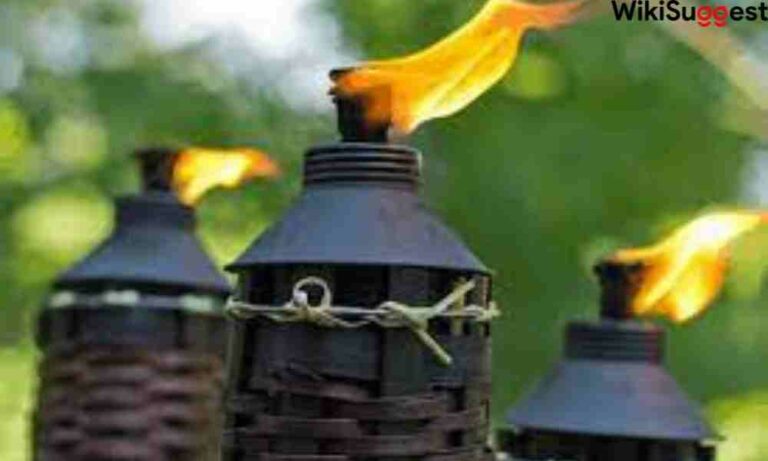 How to put out a Tiki Torch without a cap?